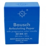 <b>Bausch Artikulációs papír 200 µ</b><br>BK 01 300 lap